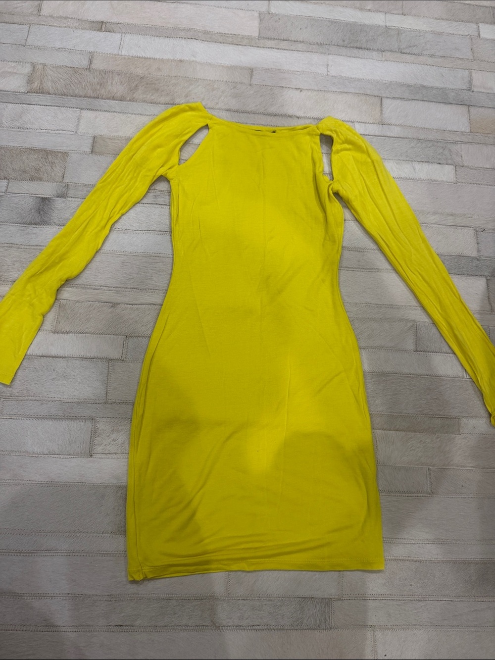 Ladakh Long-Sleeve Bodycon Dress